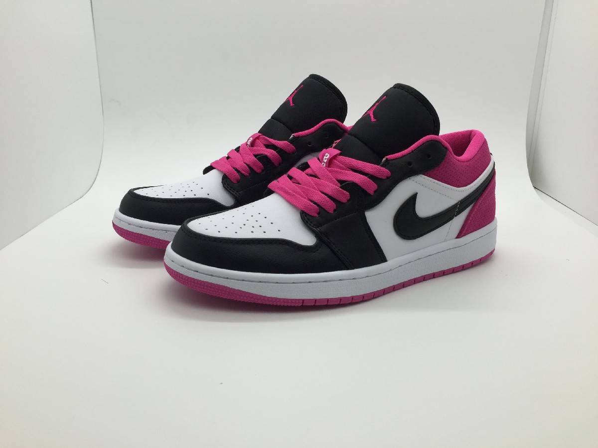 2020 Air Jordan 1 Low Black White Pink